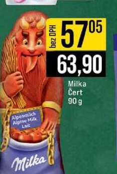 Milka Cert 90 g