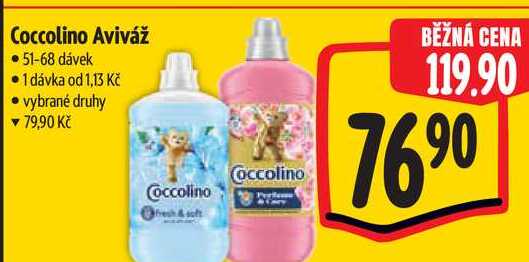 Coccolino Aviváž, 51-68 dávek