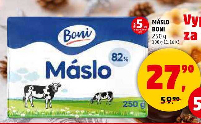 MÁSLO BONI, 250 g