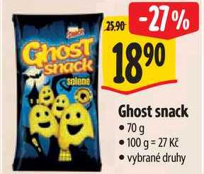  Ghost snack, 70 g 