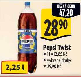 Pepsi Twist, 2,25 l
