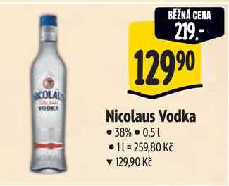 Nicolaus Vodka, 0,51 