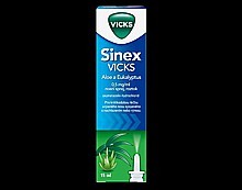 Sinex VICKS Aloe a Eukalyptus 0,5 mg/ml nosní sprej, roztok