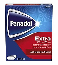 Panadol Extra 500 mg/65 mg 24 potahovaných tablet