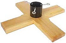 DŘEVĚNÝ STOJAN NA VÁNOČNÍ STROMEČEK