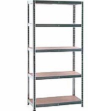 KOVOVÝ POLICOVÝ REGÁL 5 POLIC