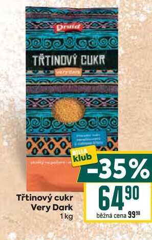 Třtinový cukr Very Dark 1 kg