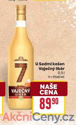 U Sedmi kašen Vaječný likér 0,5l