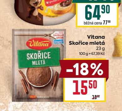 Vitana Skořice mletá 23 g 