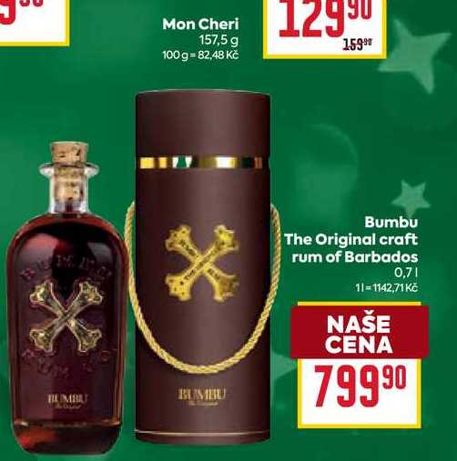 Bumbu The Original craft rum of Barbados 0,7l