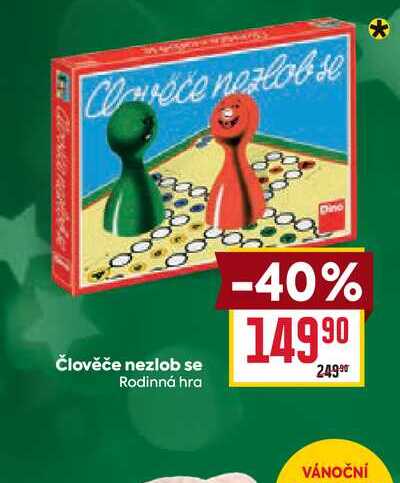 Člověče nezlob se Rodinná hra 