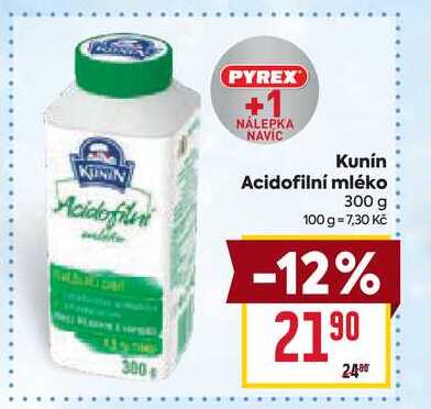 Kunín Acidofilní mléko 300 g