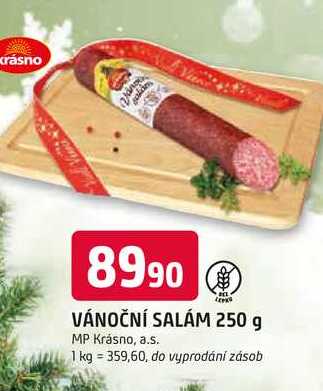 VÁNOČNÍ SALÁM 250 g