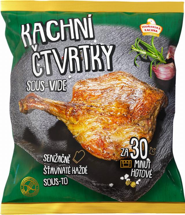 Vodňanská kachna Kachní prsa/čtvrtky Sous Vide