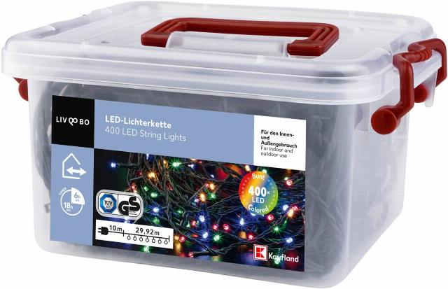 Liv&Bo LED Světelný řetěz 400 LED diod
