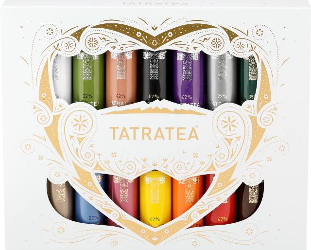 Tatratea Set Mini Bylinný likér dárkové balení