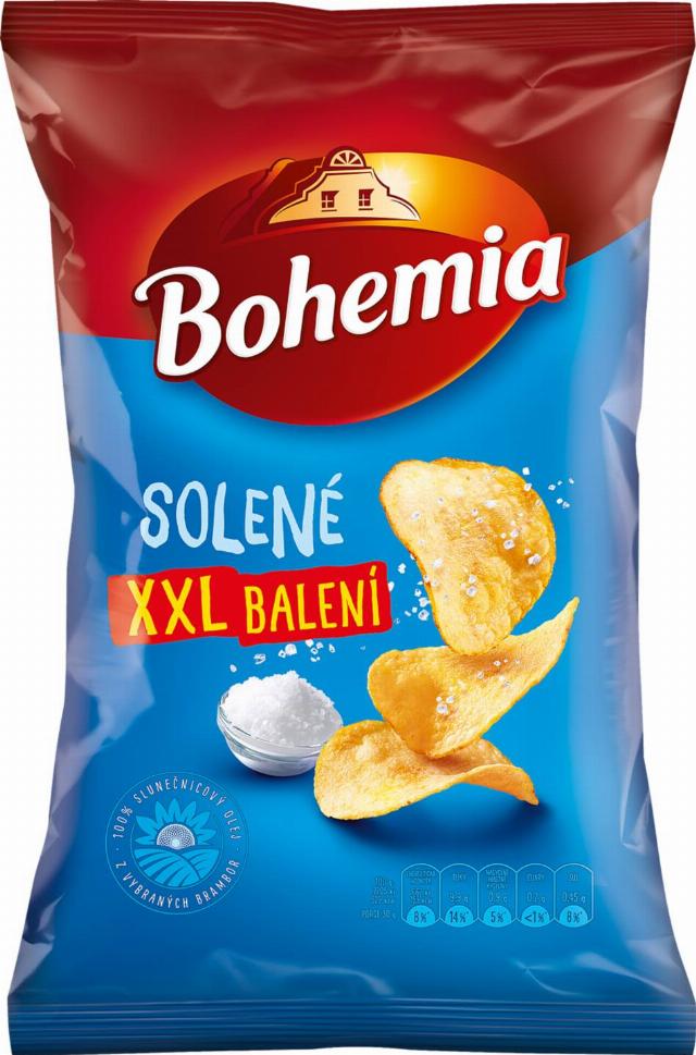Bohemia Chips XXL Solené