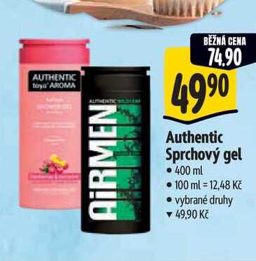 Authentic Sprchový gel, 400 ml  
