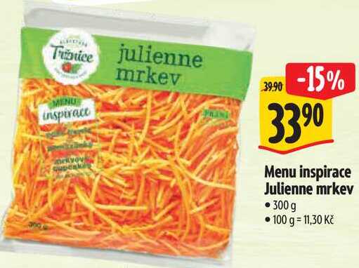 Menu inspirace Julienne mrkev, 300 g     