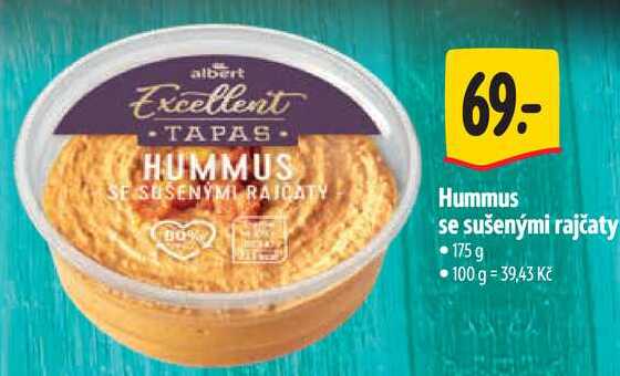 Hummus se sušenými rajčaty, 175 g  