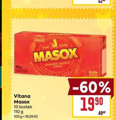 Vitana Masox 10 kostek 110 g 