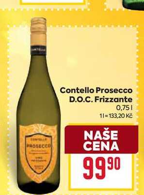 Contello Prosecco D.O.C. Frizzante 0,75l