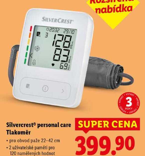 Silvercrest personal care Tlakoměr 