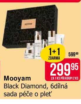 Mooyam Black Diamond, 6dílná sada péče o plet'