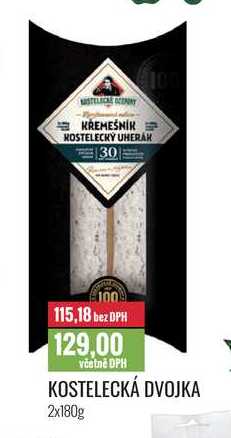 KOSTELECKÁ DVOJKA 2x180g