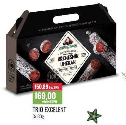 TRIO EXCELENT 3x180g