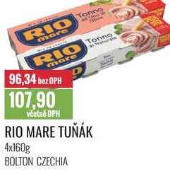 RIO MARE TUŇÁK 4x160g
