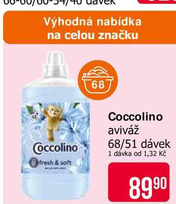 Coccolino aviváž 68/51 dávek