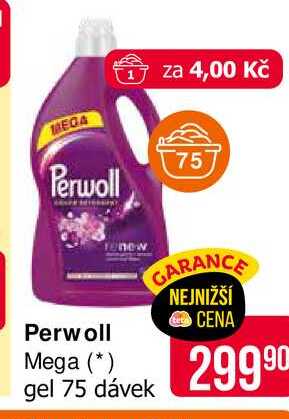 Perwoll Mega gel 75 dávek