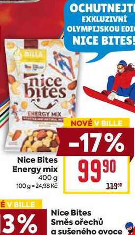 Nice Bites Energy mix 400 g