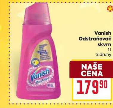 Vanish Odstraňovač skvrn 1l