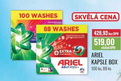 ARIEL KAPSLE 100 ks, 88 ks