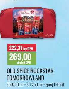 OLD SPICE ROCKSTAR TOMORROWLAND 