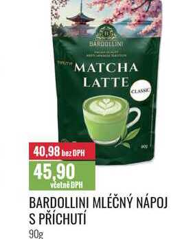 BARDOLLINI MLÉČNÝ NÁPOJ S PŘÍCHUTÍ 90g 