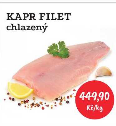 KAPR FILET chlazený 1kg 