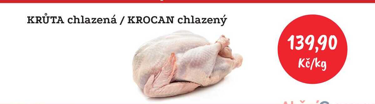 KRŮTA chlazená / KROCAN chlazený 1kg