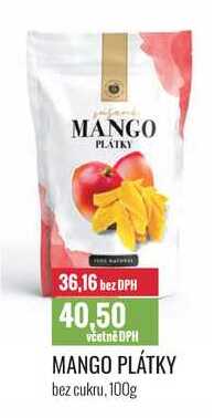 MANGO PLÁTKY 100g 