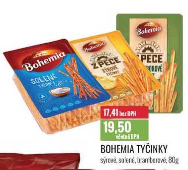 BOHEMIA TYČINKY 80g 
