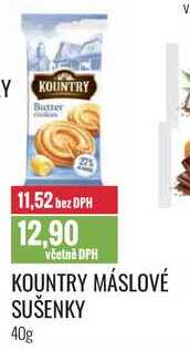 KOUNTRY MÁSLOVÉ SUŠENKY 40g