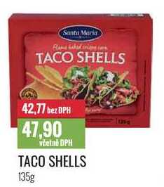 TACO SHELLS 135g 