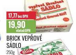 BRICK VEPŘOVÉ SÁDLO 250g