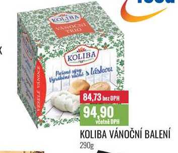 KOLIBA VÁNOČNÍ BALENÍ 290g