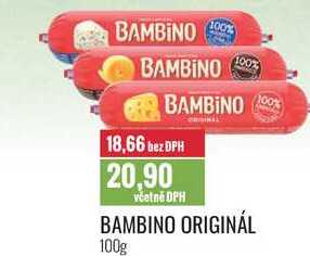 BAMBINO ORIGINÁL 100g