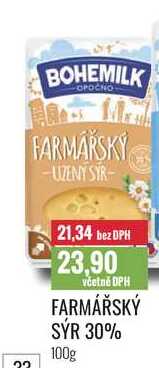 FARMÁŘSKÝ SYR 30% 100g