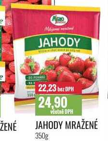 JAHODY MRAŽENÉ 350g 