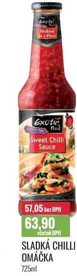 SLADKÁ CHILLI OMÁČKA 725ml